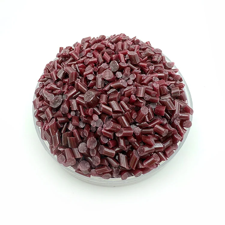 Kierrätetty musta PS-muovipelletti