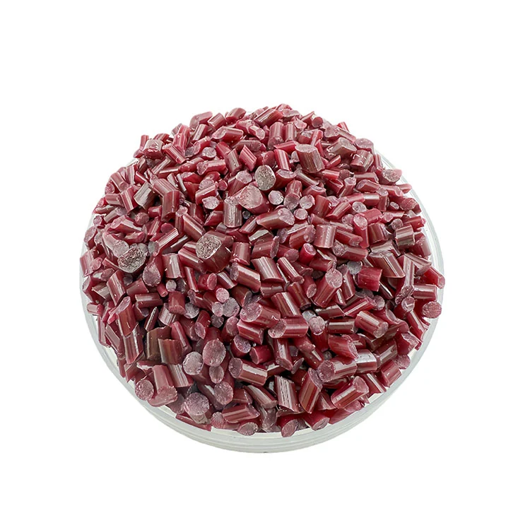 Kierrätetty punainen PS-polymeerimateriaali